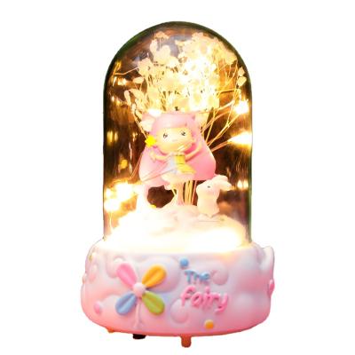 China As Shown Couple Christmas Gifts Home Decoration Marshmallow Little Angel Star Lights for sale