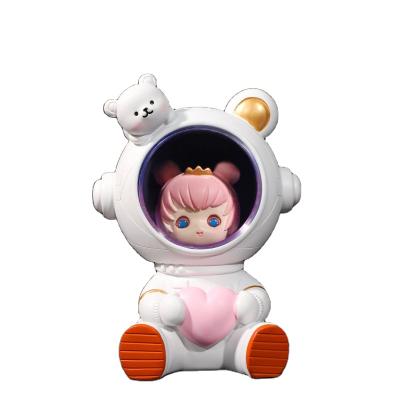 China As Shown Hot Selling School Gifts Boys And Girls Dolls Space Astronaut LED Star Lights for sale