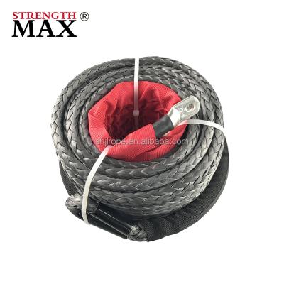 China JINLI Bright Yacht Rope 4mm-16mm Synthetic Winch Rope for sale