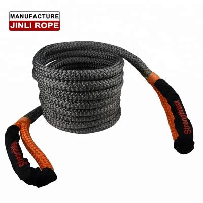 China Offroad Kinetic Rescue Rope / Tow Truck StrengthMax Tow Strap , Bungee Tow Rope for sale