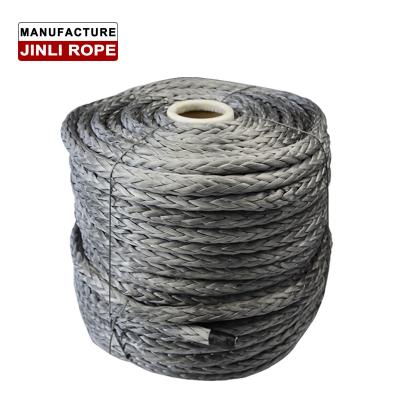 China JINLI CRANES 8500kgs Gray Synthetic Rope Uhmwpe 10 Mm for sale