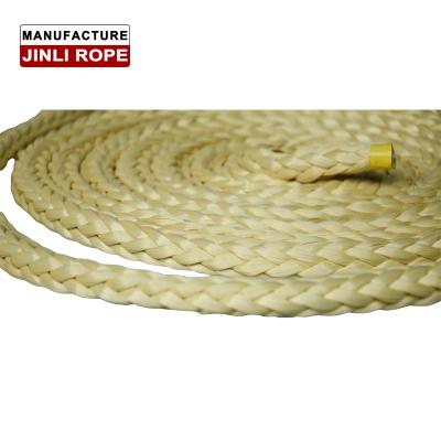 China (from JINLI ROPE) High Temperature Resistant Heat Resistance Aramid Fiber Coil Rope For Temper Glass Furnace for sale