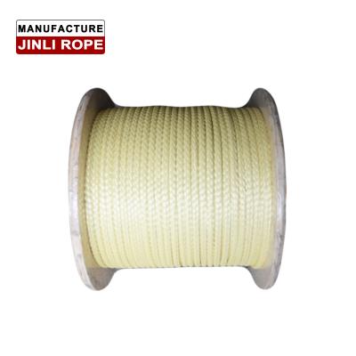 China (JINLI ROPE) Flame Retardant Aramid Fiber Technora Rope With High Temperature Resistance for sale