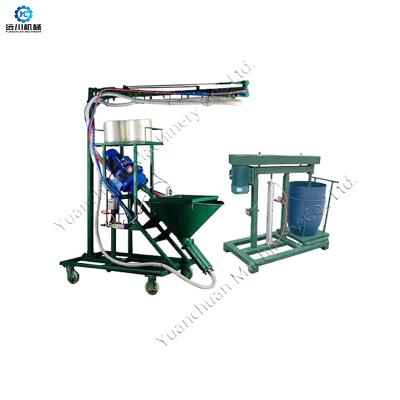 China Grc GRC fiberglass mud cement mixed material spraying equipment has high efficiency and low price for sale