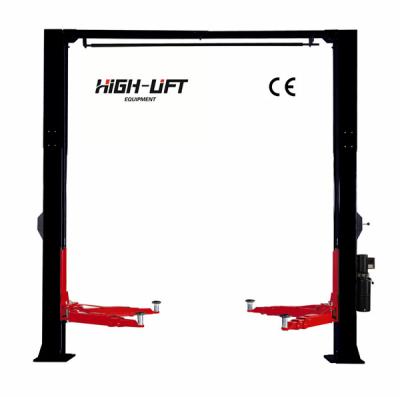 China 5T capacity two post car lift, clear floor. 5000kg for sale