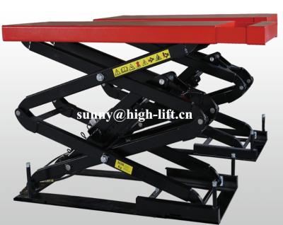 China Car Repair Maintanance Lifting YL635K Inground Scissor Car Lift Scissor Lift Car Repairing Auto Lift carlift for sale