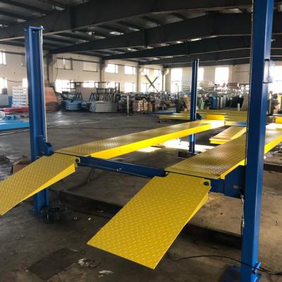 China 2021 four post auto car crane for repair 5000kg for sale