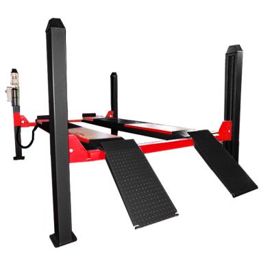 China Four Post Car Parking Lift System Track Length 4200mm 3.5T for sale