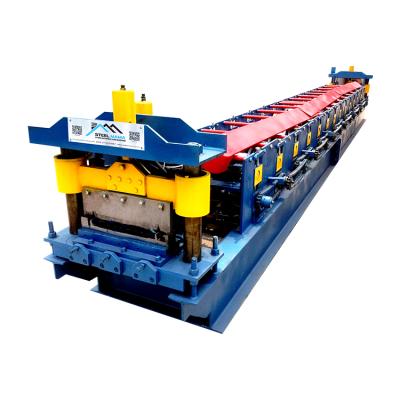 China High Quality Hotels Steel 360 Self Lock Joint Hidden Metal Roof Sheet Roll Forming Machine for sale