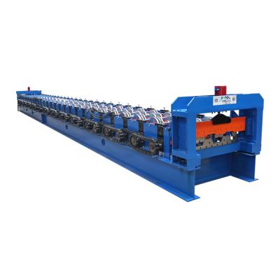 China Hotels Factory Professional Galvanized Steel Metal Panel 720 Deck Floor Roll Forming Machine for sale