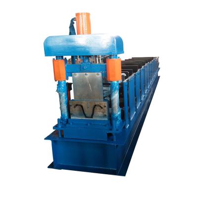 China Best Price Hotels Building Material Profile Channel Form Metal Roll Forming Machine Hydraulic Top Cap Purlin Cut Steel Machine for sale