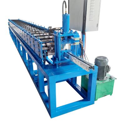 China Hotels High Performance Automatic Metal Channel Steel M Purlin Profile Frame Roll Forming Making Machine for sale