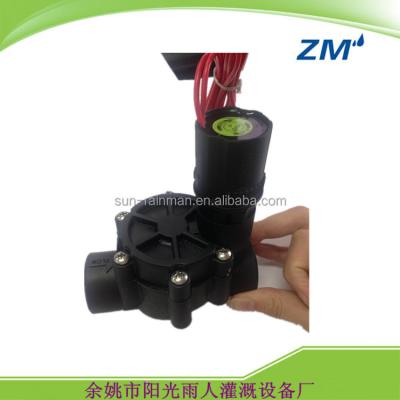 China general plastic 2 way solenoid valve dc24v ac24v for sale