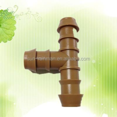 China Easy Connections Without Clamps And Glue Plastic Barbed Irrigation Hose Fittings for sale