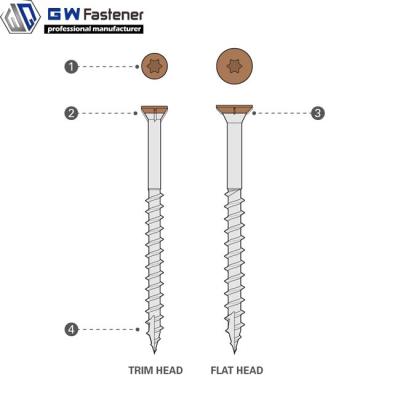 China Star Drive A2 A4 Stainless Steel Balance Head Platform Flat Torx Screws for sale