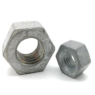 China Automotive Industry Heavy Hex Nut, ASTM A194/A194M and ASME SA194/SA194M, Grade 2H, Hot Dip Galvanized for sale