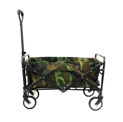 China Uni-silent outdoor folding universal cart FW60 shopping cart micro folding service cart beach camping cart for sale