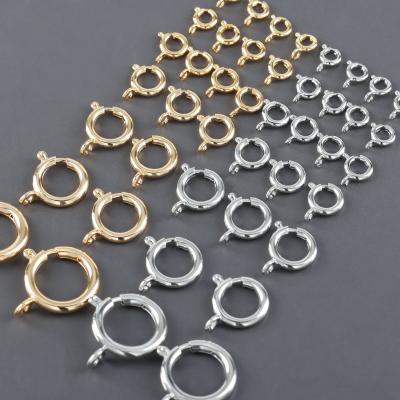 China Wholesale Clasp Hooks Copper Gold Plated Nickel Free Diy Necklace Bracelet Jewelry Making Accessories MA01 10 pcs/lot for sale