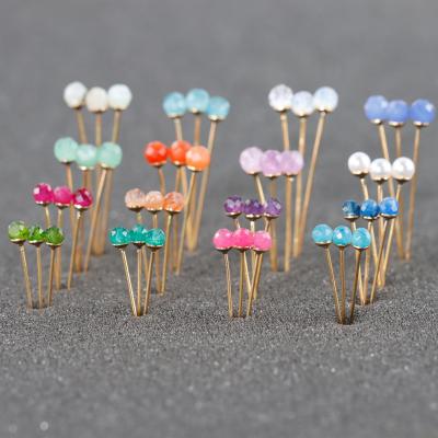 China Copper Fashion Metal Male Connector Diy Natural Stone Earrings Necklace Jewelry Making Accessories M1047 10pcs/lot for sale