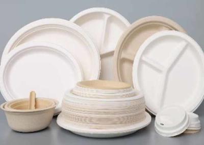 China Sustainable Paper Pulp Tableware Eco-Friendly Disposable Tableware for sale