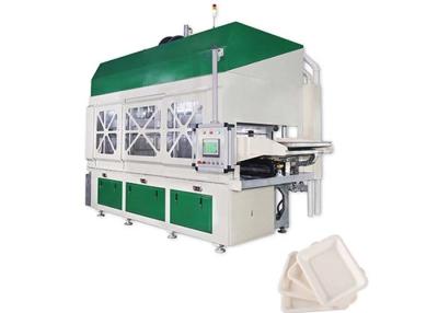 China Biodegradable Sugarcane Bagasse Tableware Pulp Molding Machine for Eco-Friendly Design for sale