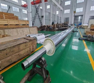 China Mirror Surface Cooling Roller For BOPP And BOPET Film Production Line for sale