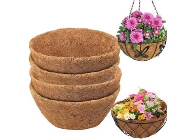 China Round And Square Coconut Fiber Planter Pots Coco Handsing Basket for sale