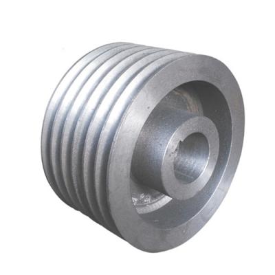 China Heavy Duty Compound Tension Multi Ribbed Belt Pulley for sale