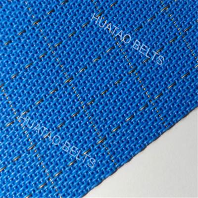 China Blue Continuous Pre Press Air Belts For Wood Panel Manufacturing for sale