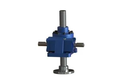 China Reducer Machine / Manual Base Rotating Reduction Lift / Transmission Worm Gear Screw Jack for sale