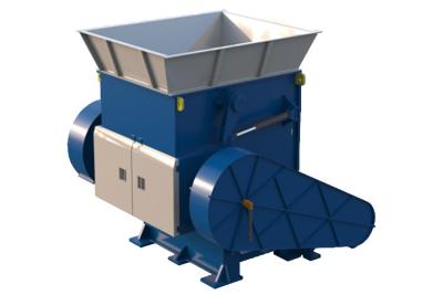 China High Efficient Single Shaft Waste Material Recycling Shredder Machine For Waste Plastic for sale