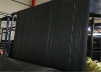 Chine Tissu de paysage de géotextile de pp, tapis noir matériel de barrière de mauvaise herbe de Geosynthetics avec le traitement UV à vendre
