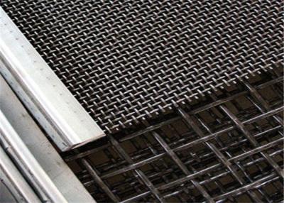 China Tension steel woven screen wire mesh for mining vibrating screen machine for sale