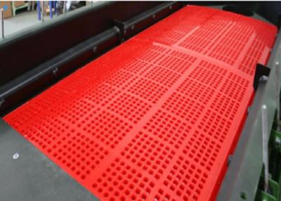 China 610x610 Polyurethane Mining Vibrating Screen Mesh for sale