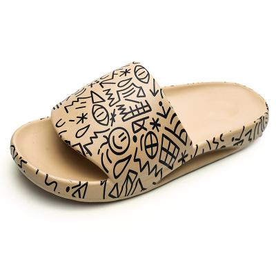 China Cushioning HN2925 Sell Like Hot Cakes Summer Open Toe Cool Slidea Soft Sole Non-Slip Outdoor Bath Slippers for sale