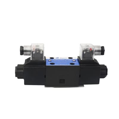 China Cast Iron Low Price DSG02 Series 3/4 Wet Hydraulic Directional Double Pin Connection 220V Solenoid Valve for sale