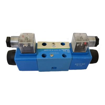 China Cast Iron China Make DG4V Series Hydraulic Solenoid Directional Control Main Valve for sale