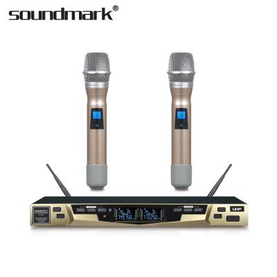 China ID-168 KTV Project Lightweight Professional Home Entertainment Training Wireless Handheld Microphone for sale