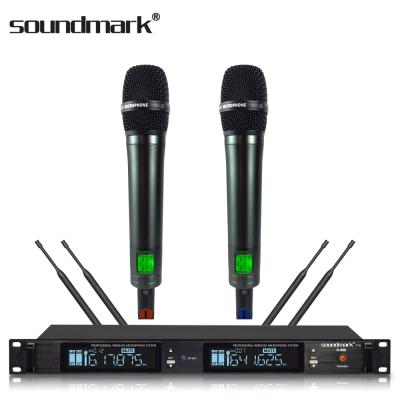 China K-800 KTV Project or Home Entertainment High End Lightweight, Wireless Handheld Microphone with ID Lock for sale