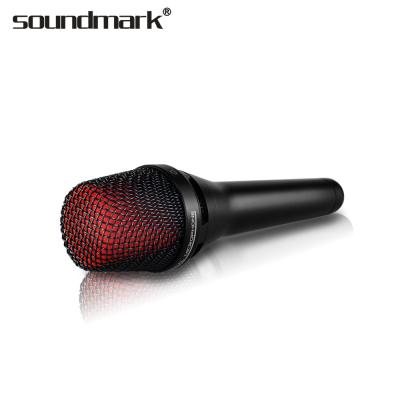 China Perfect Sound Professional Condenser Microphone KTV Singing DVD Cable Home Power Amplifier Audio Handheld Microphone for sale