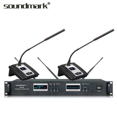 China Wireless gooseneck microphone SM-700 conference microphone system, can be operated by USB, shoot more than one wireless microphone for sale