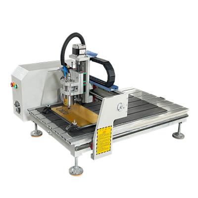 China High Precision Hotels Desktop 3d Machine Mini Advertising CNC Router 6090 Cutting Milling For PCB Aluminum MDF Wood Acrylic Plywood for sale