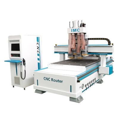 China Hotels 4 Pcs Woodworking Tools Cnc Router Machine Woodworking CNC 1325 for sale