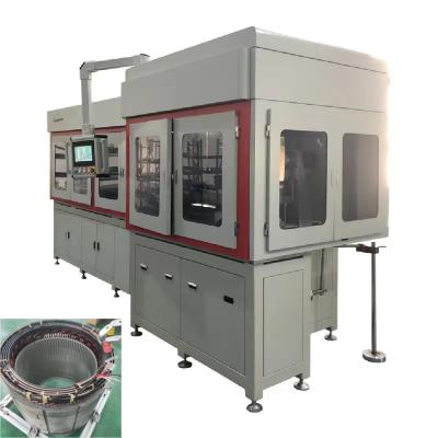 China 370mm Flat Wire Automatic Stator Hairpin Winding Machine Assembly Line Custom for sale