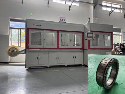 China Flat Wire Stator Line Hairpin Winding Machine For Class B C Passenger Car for sale