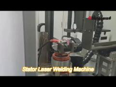 automated touchscreen laser stator welding machine arbitrary angle