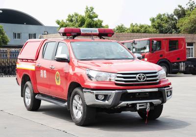 Китай Toyota Rapid Intervention Vehicle Riv Pick-up Fire Truck Специализированное транспортное средство Китайский производитель продается