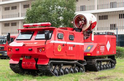 China All Terrain Crawler Modular Fire Truck 242kW 1500L/min zu verkaufen