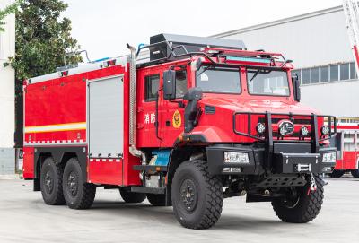 China FAW Jiefang All-Terrain Spezialfeuerwehr 6×6 95km/h zu verkaufen