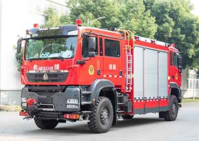 China Doppelkabinen-Tunnel-Rettungswagen Feuerwehrfahrzeug Spezialfahrzeug China-Fabrik zu verkaufen